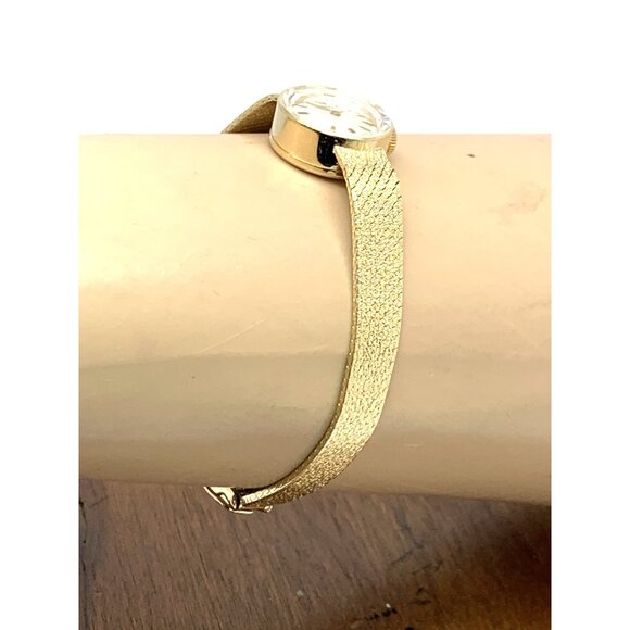 Rolex Women's Watch Vintage Cocktail 14k Yellow Gold 282 Manual Wind Petite 15mm - Picture 12 of 14